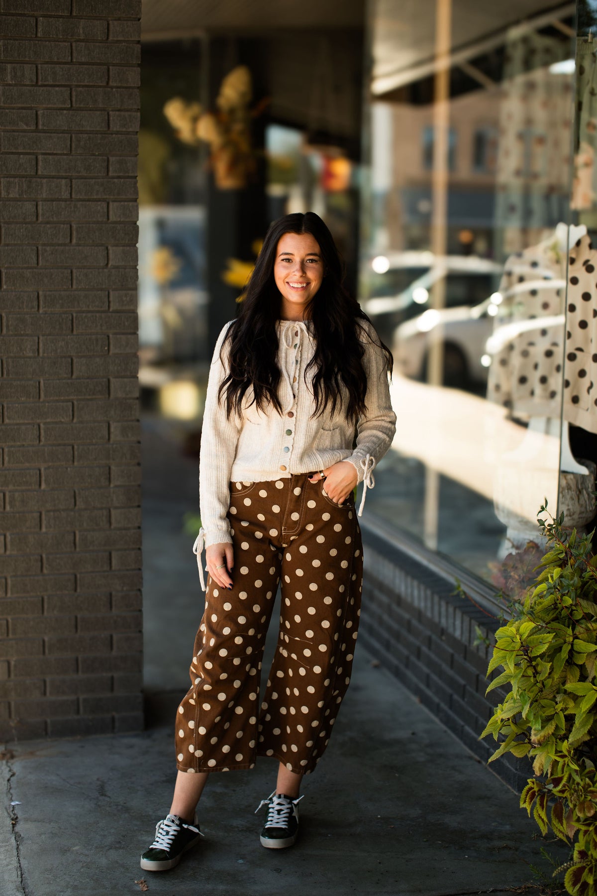 ARABELLA POLKA BARREL PANTS