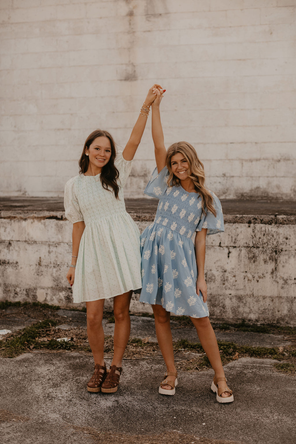 POPPY EMBROIDERED MINI DRESS
