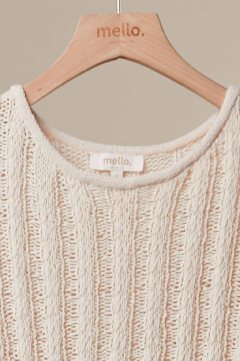 RENLEY RIBBED SWEATER