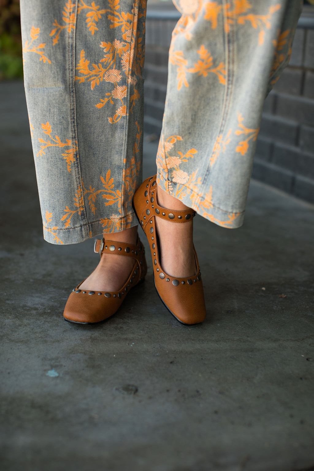 MYSTIC VINTAGE BALLET FLATS