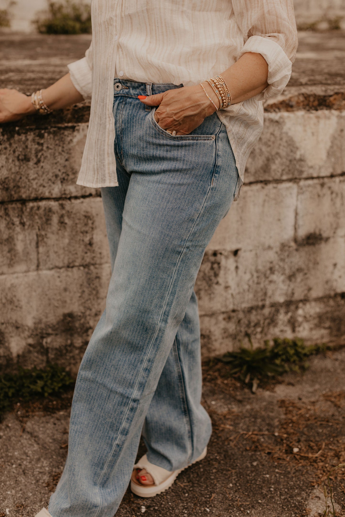 EMBER STRIPE JEANS