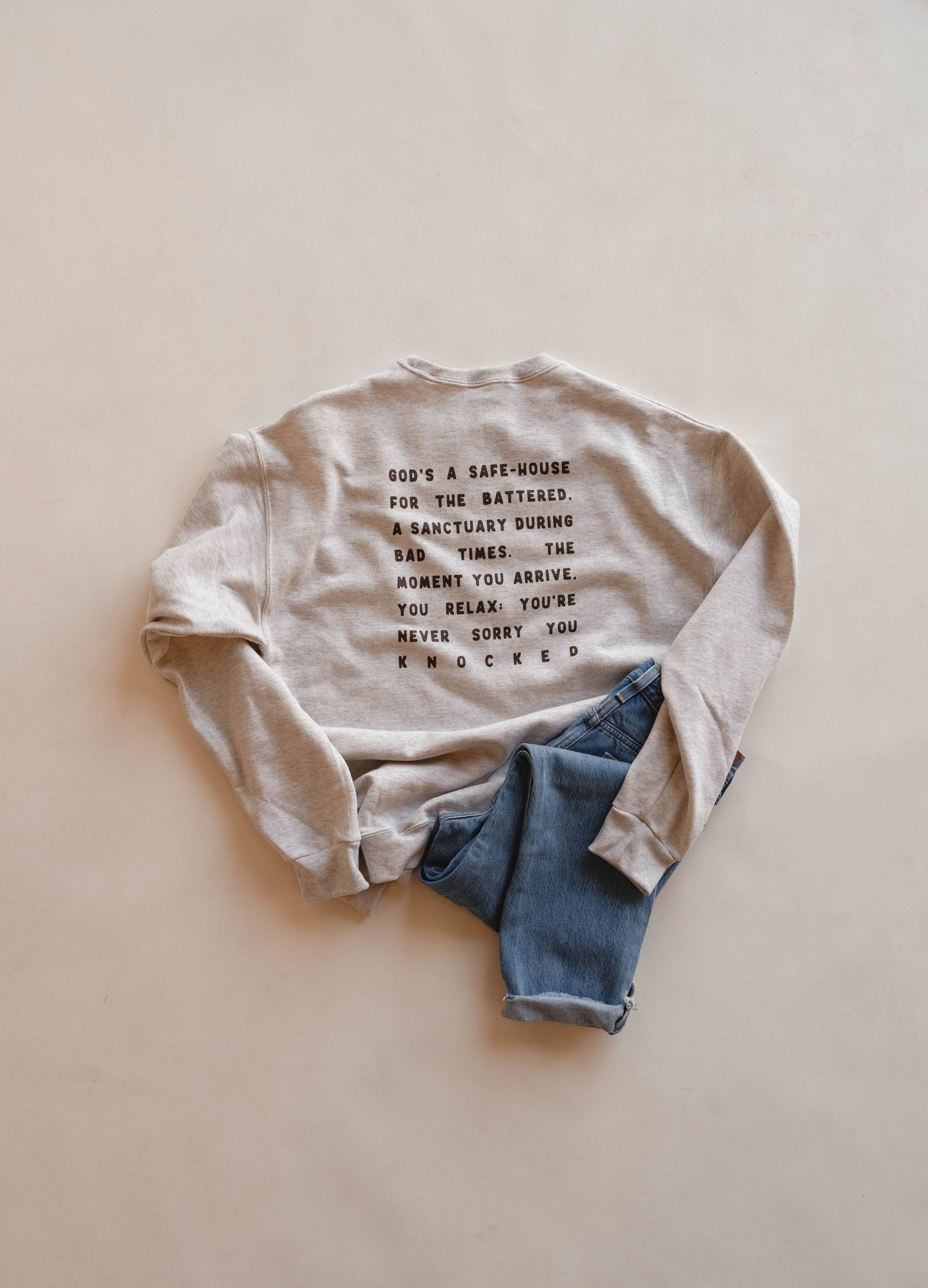 REFUGE GRAPHIC SWEATSHIRT