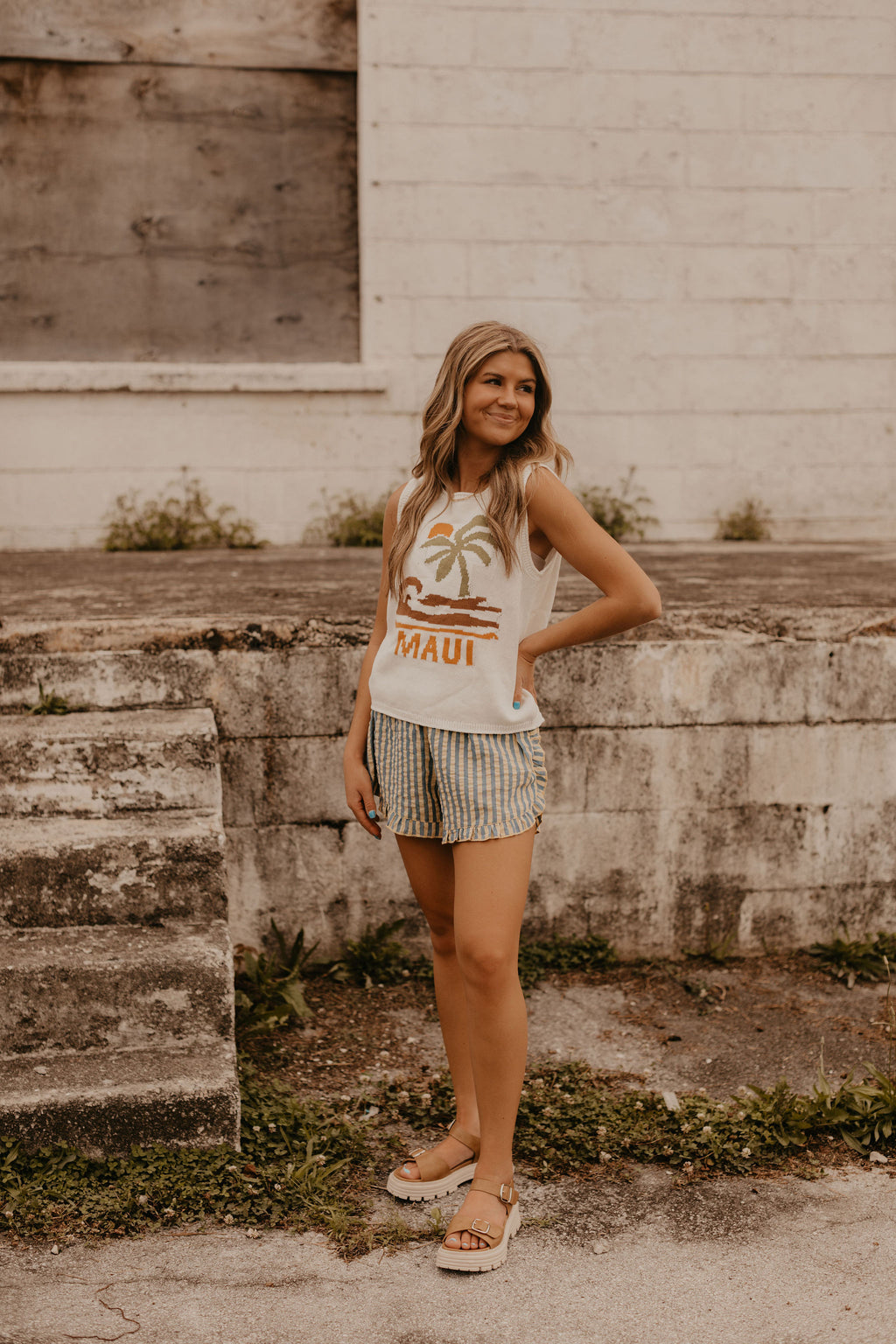 MALIBU STRIPED SHORTS
