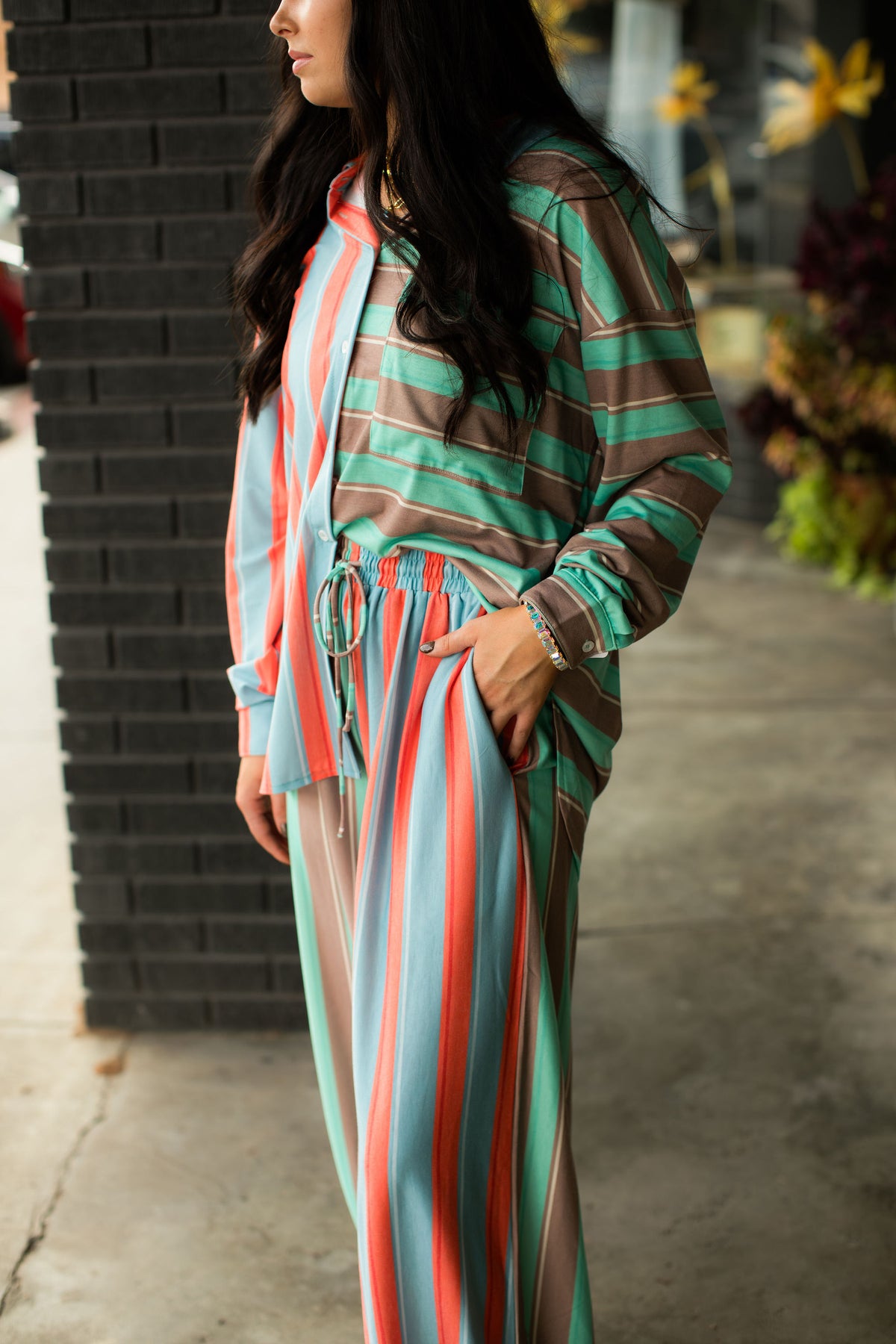 STRIPE ON JOGGERS