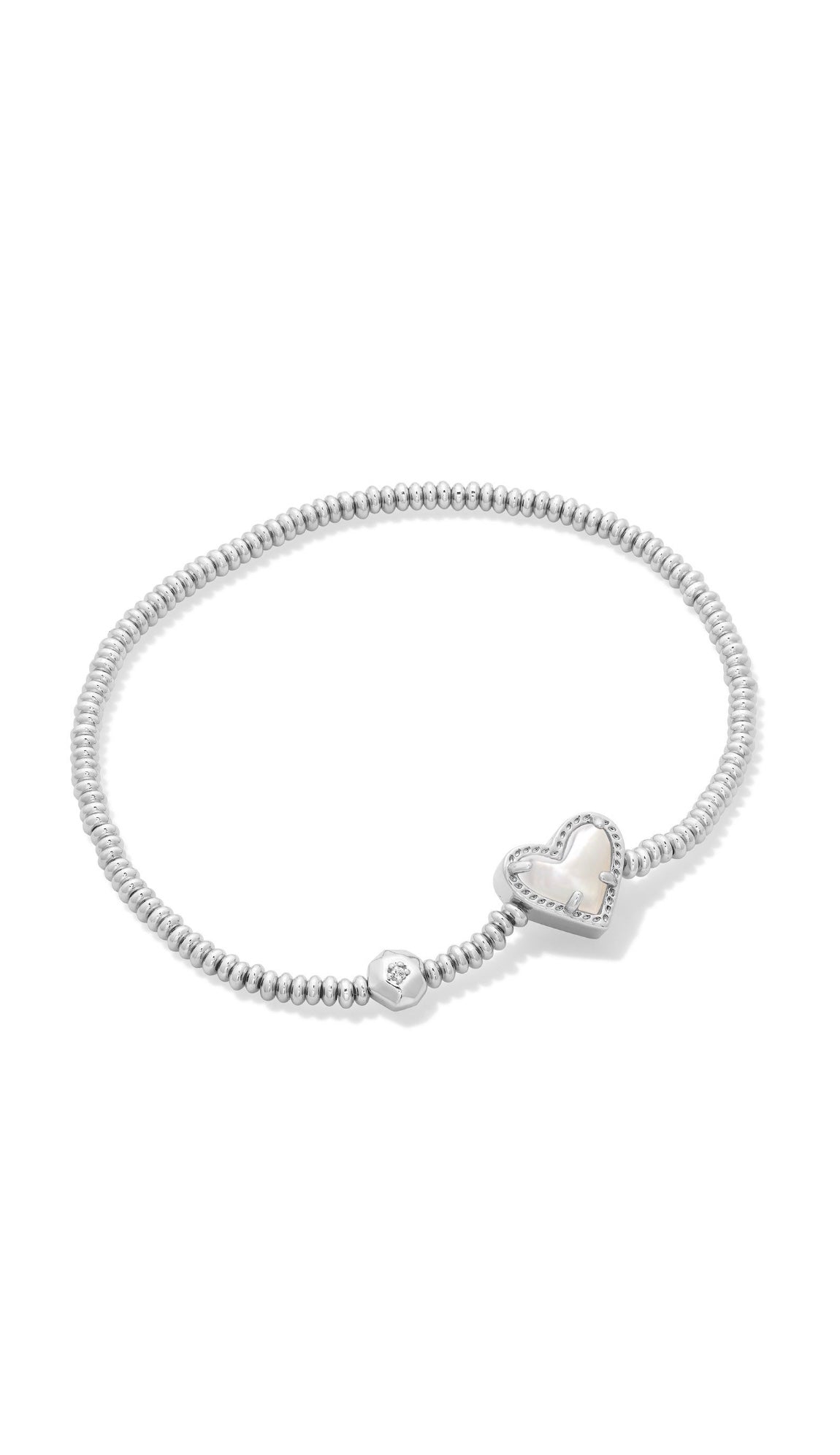 KENDRA SCOTT ARI HEART STRETCH BRACELET