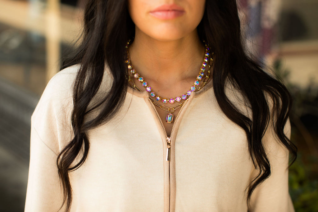 SILVIE SUEDE BUBBLE JACKET