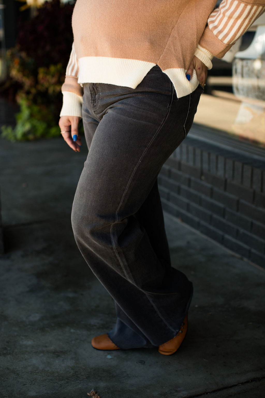 LOGAN DAD JEANS ‘71-GREY