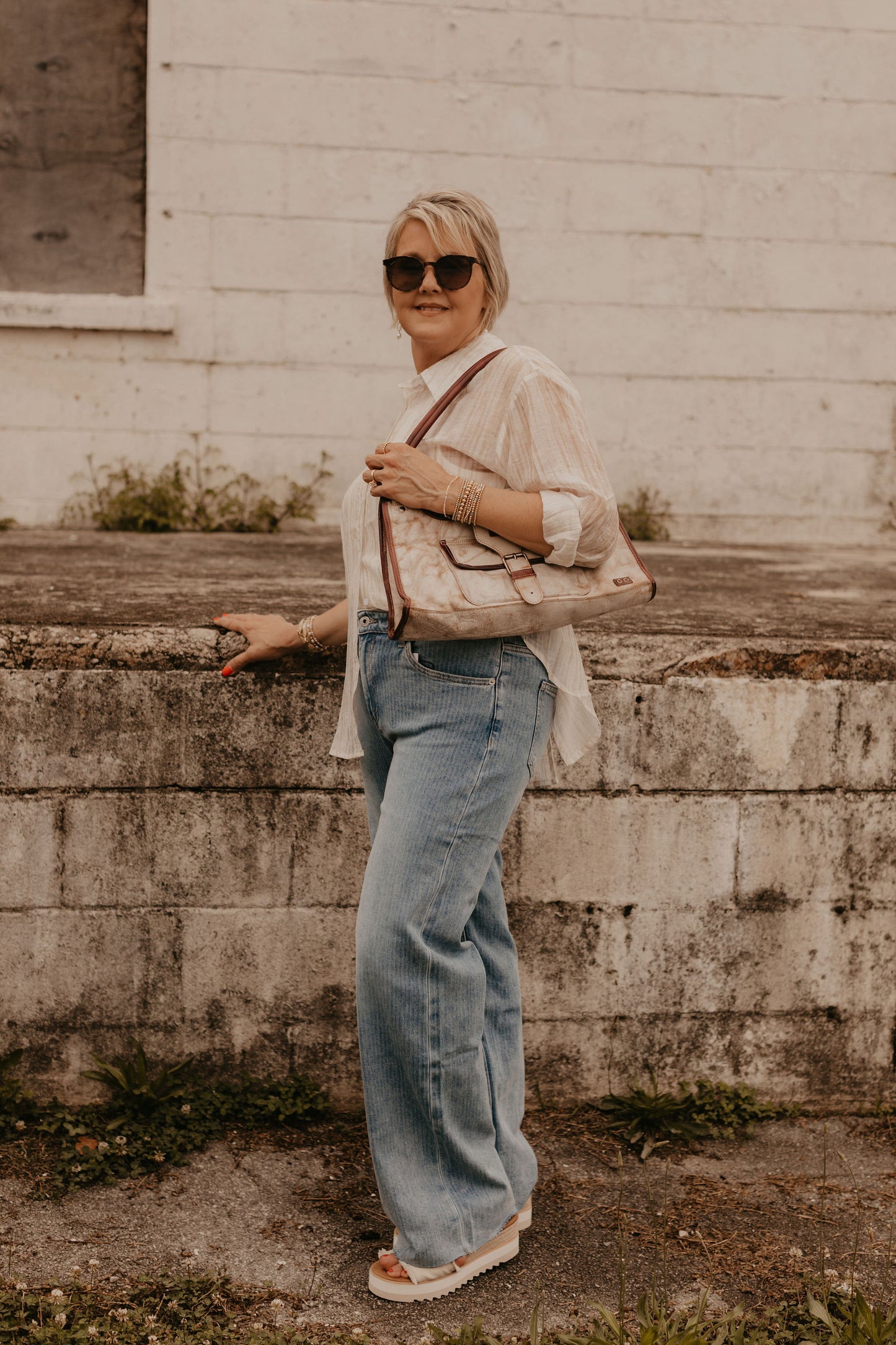ABBY SHIMMER TOP