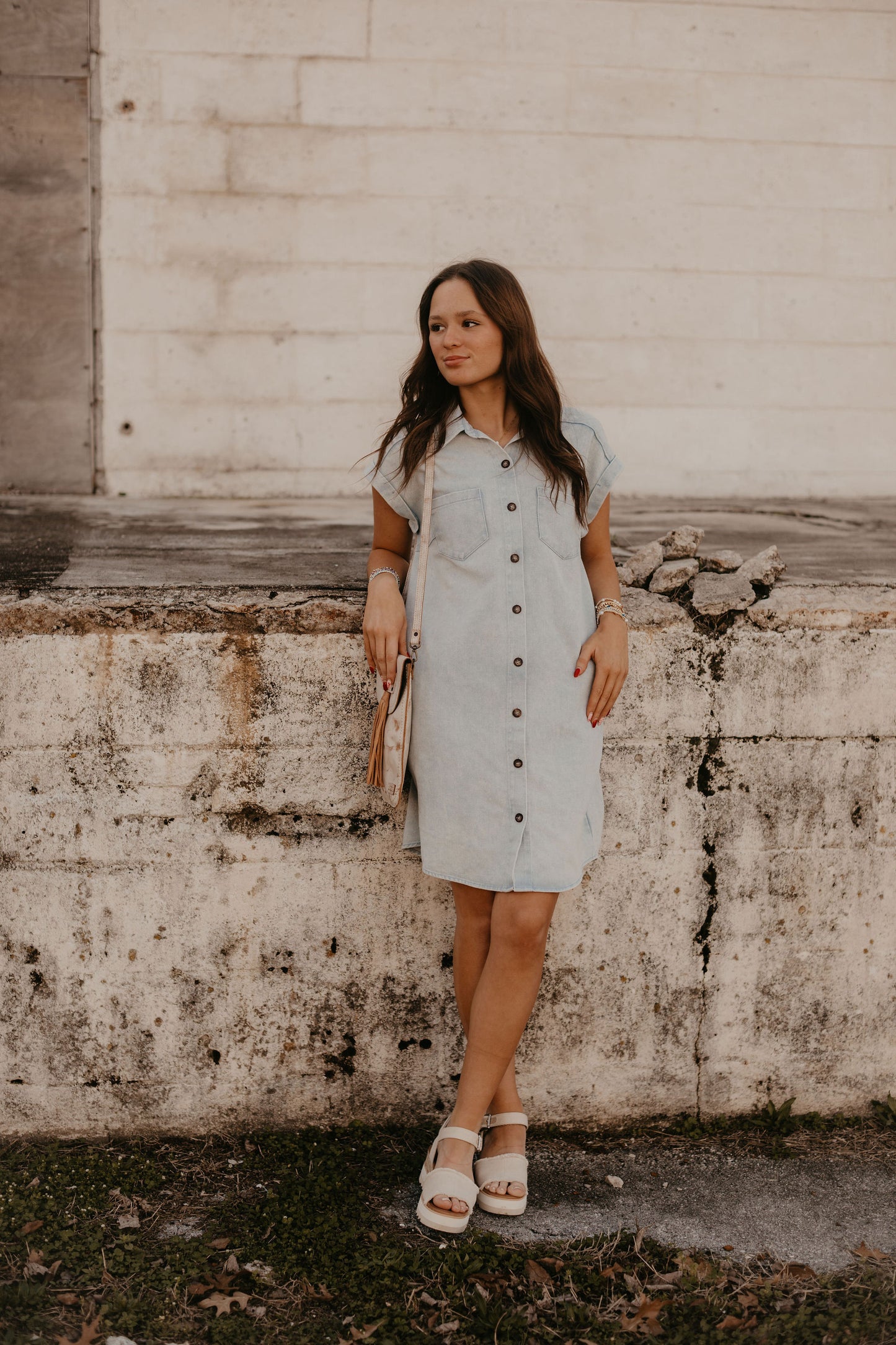 COLLINS SHIRT DRESS