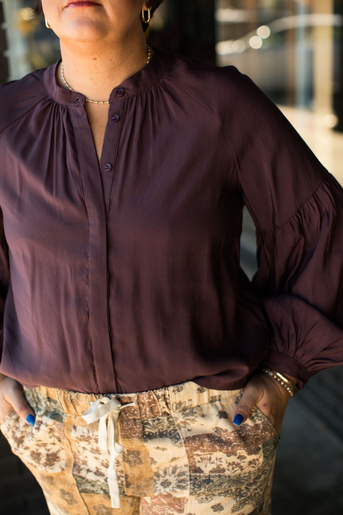 PERFECTLY PLUM TOP