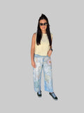 JOSIE PATCHWORK DENIM JEANS