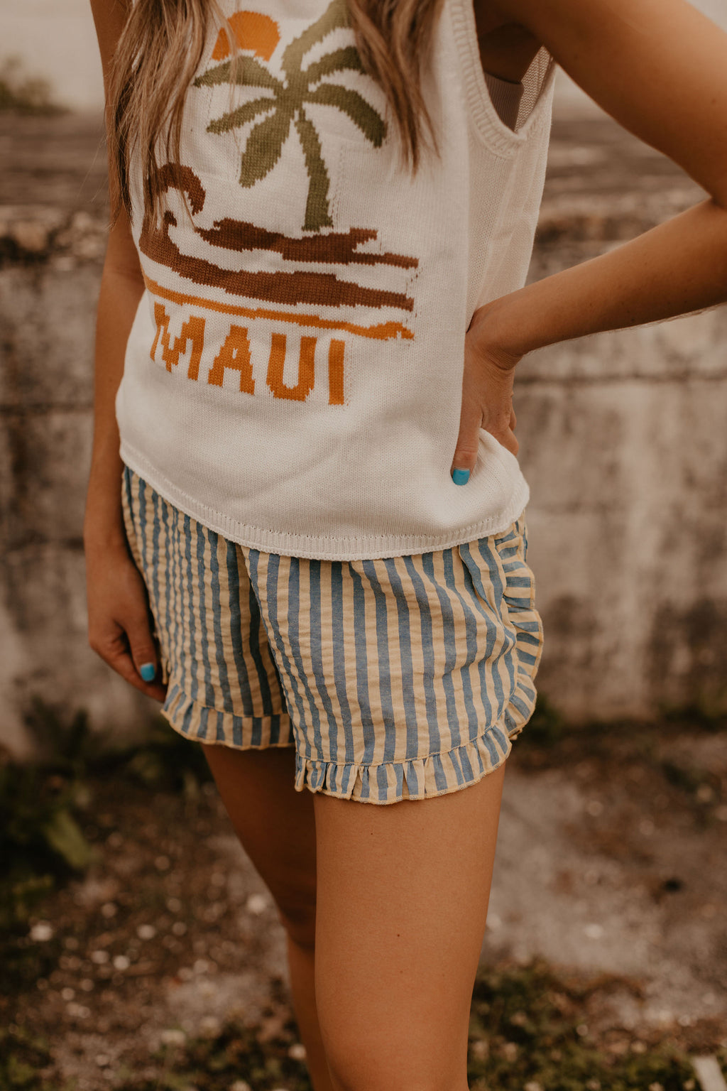 MALIBU STRIPED SHORTS