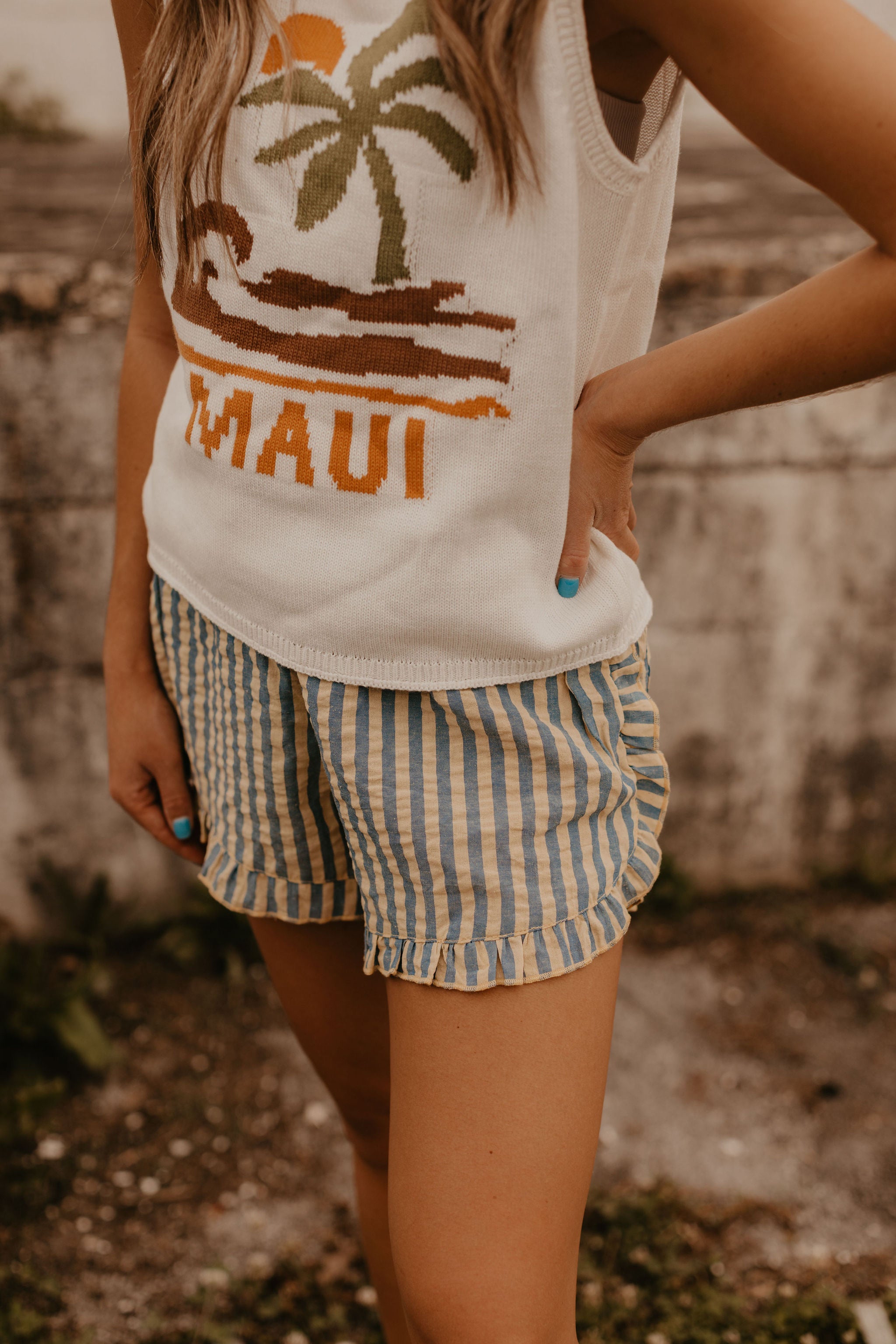 MALIBU STRIPED SHORTS