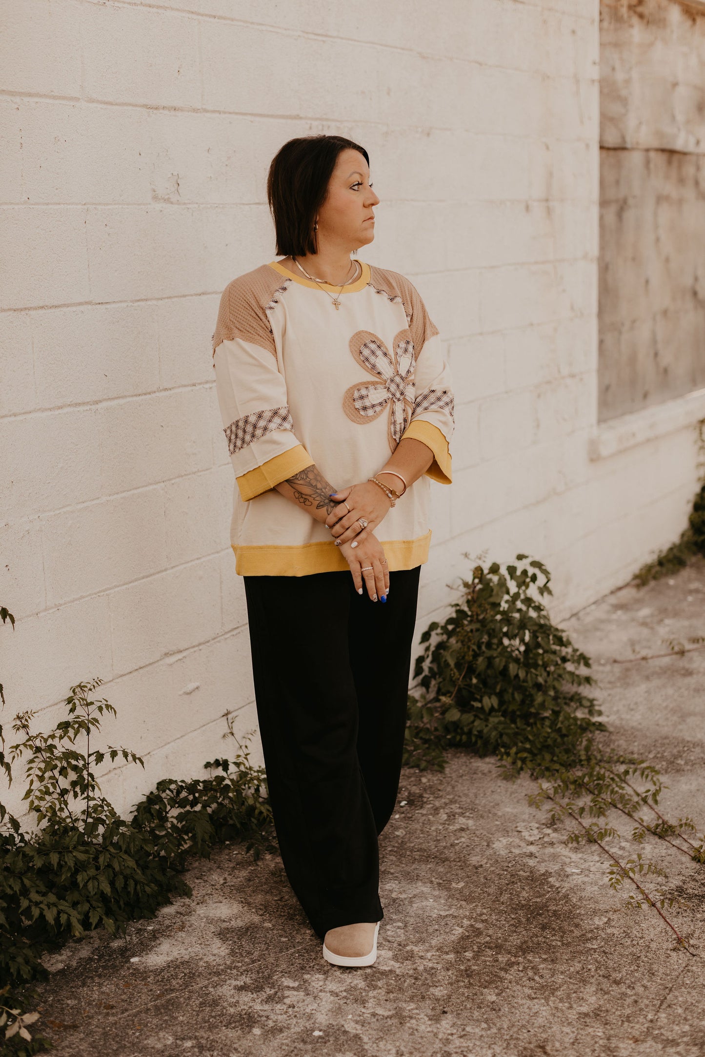 JENNY FLOWER PATCH TOP