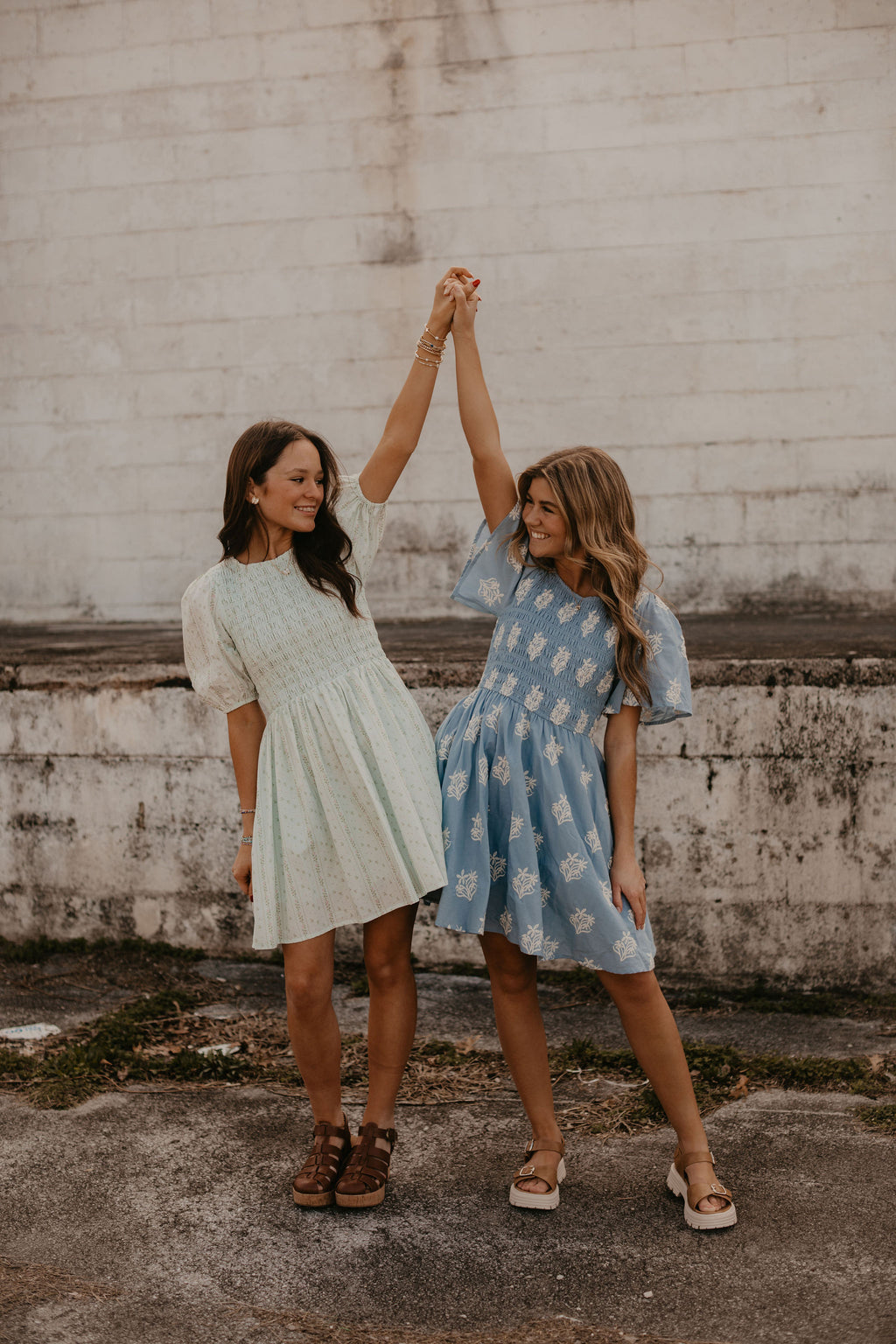 POPPY EMBROIDERED MINI DRESS