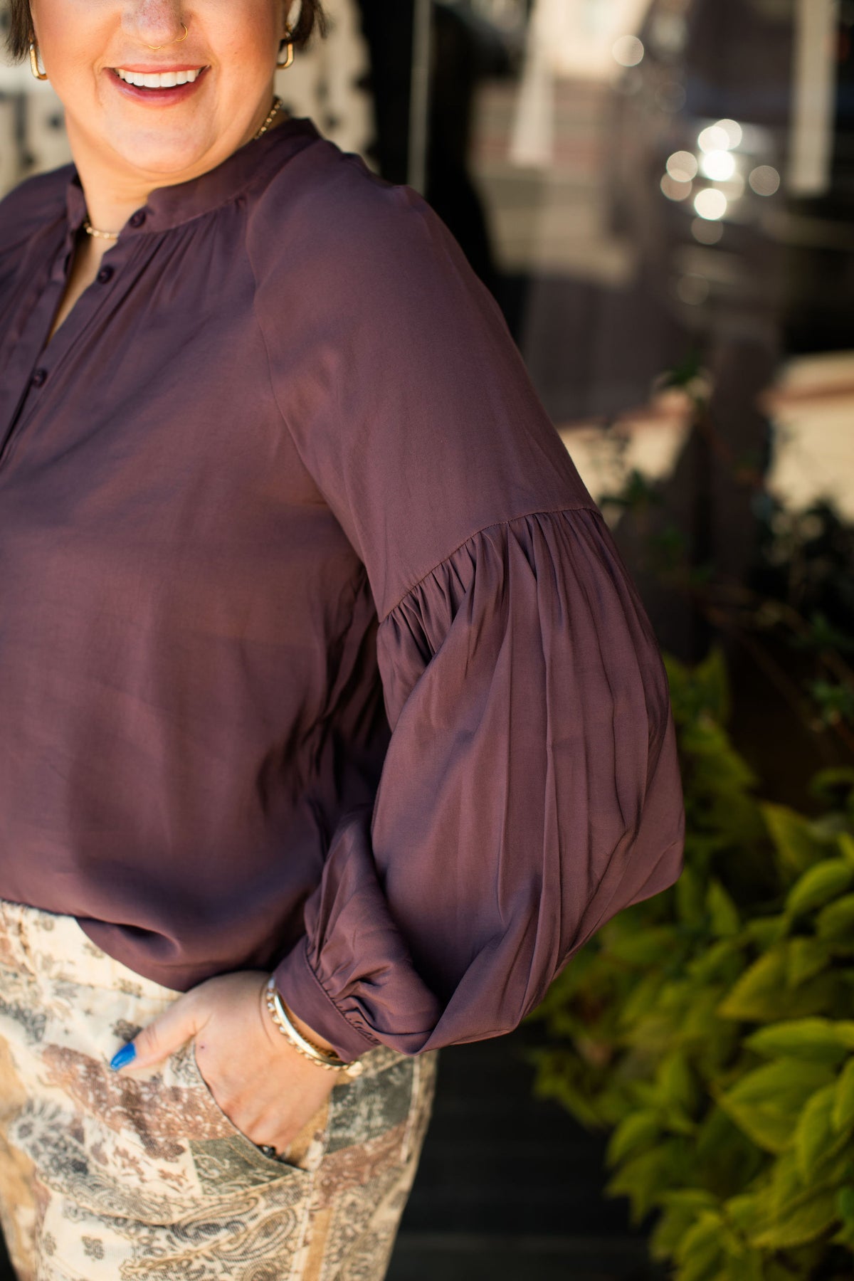 PERFECTLY PLUM TOP