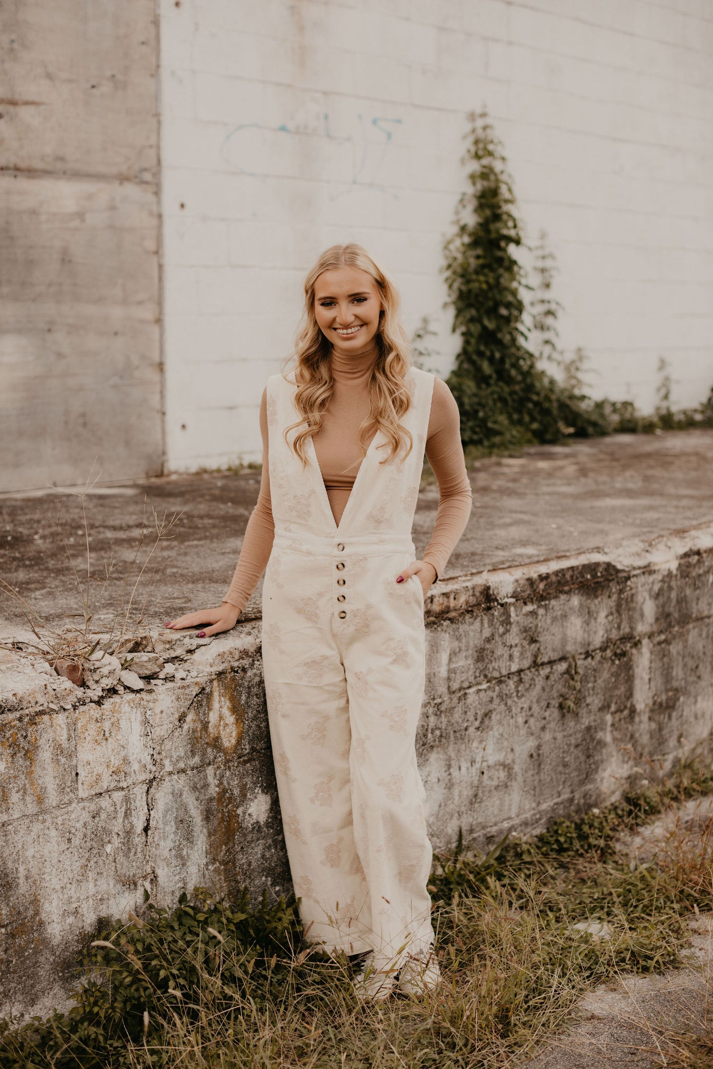 STELLA CORDUROY JUMPSUIT
