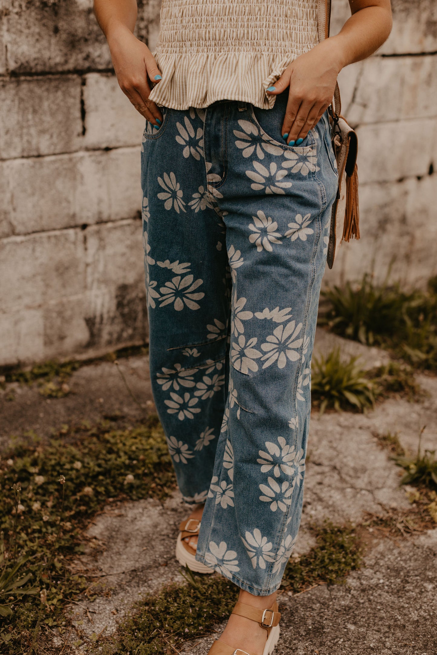 JAZLYN DENIM PANTS