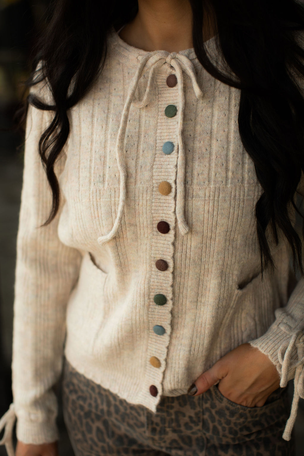 MACIE SWEATER CARDIGAN￼