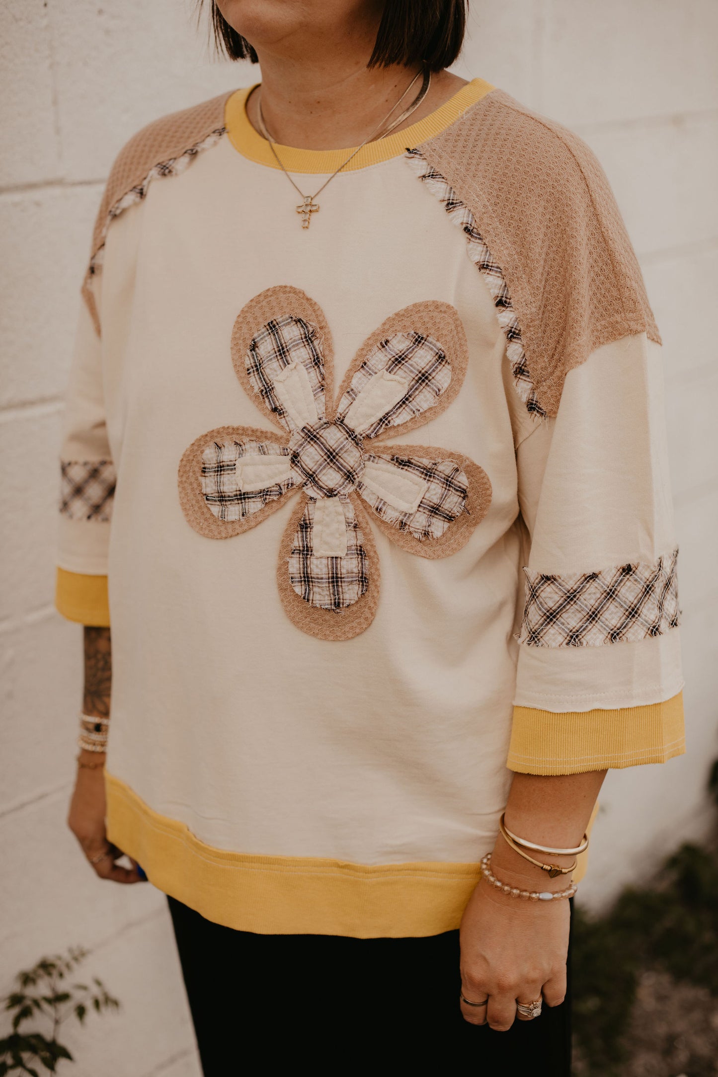 JENNY FLOWER PATCH TOP