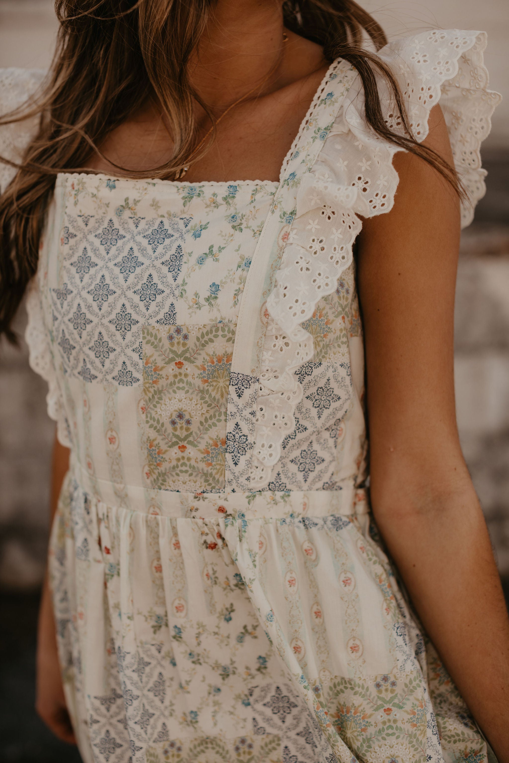 ELOISE PATCHWORK DRESS
