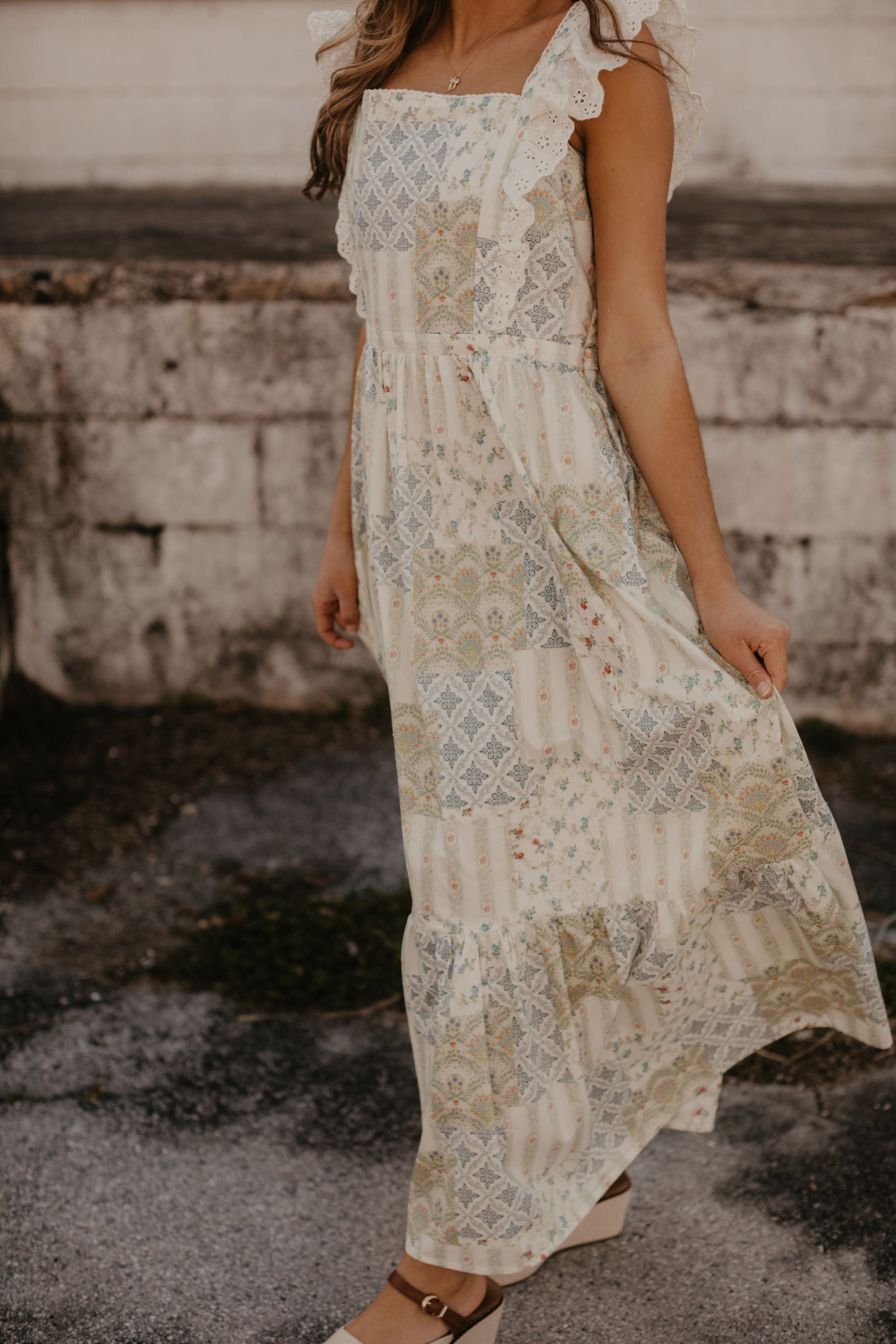 ELOISE PATCHWORK DRESS