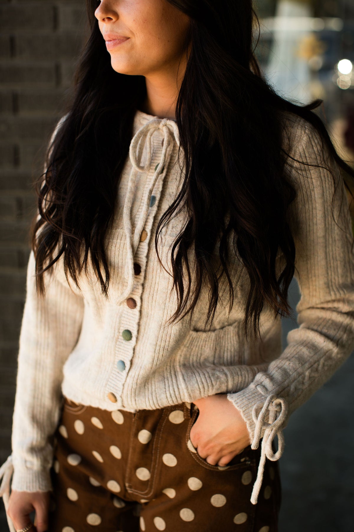 MACIE SWEATER CARDIGAN￼