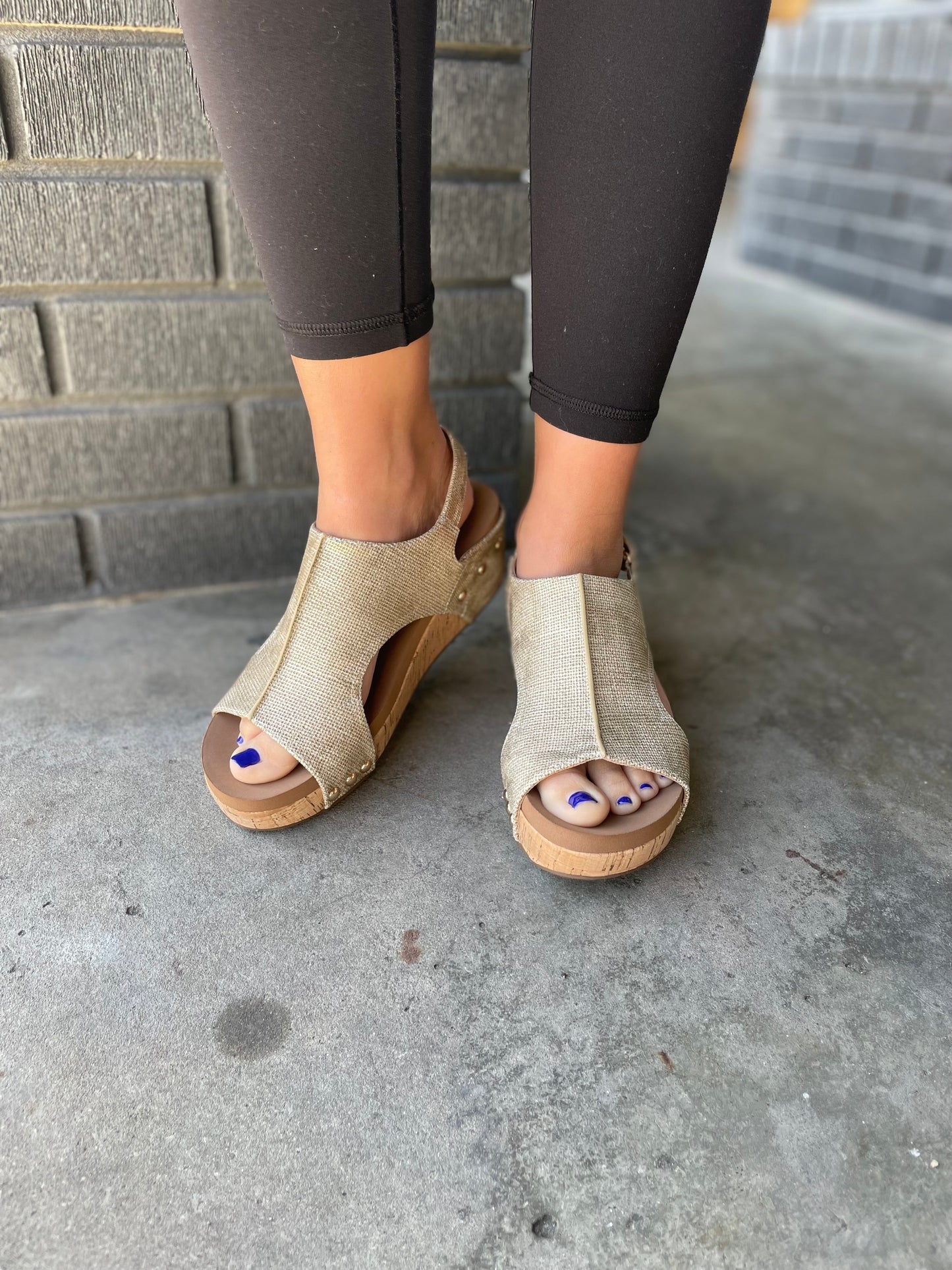 VOLTA 2 WEDGED SANDALS