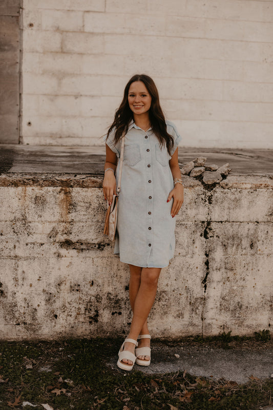 COLLINS SHIRT DRESS