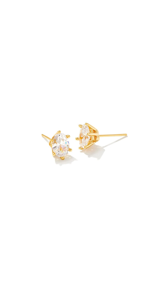 KENDRA SCOTT CAILIN CRYSTAL STUD EARRINGS