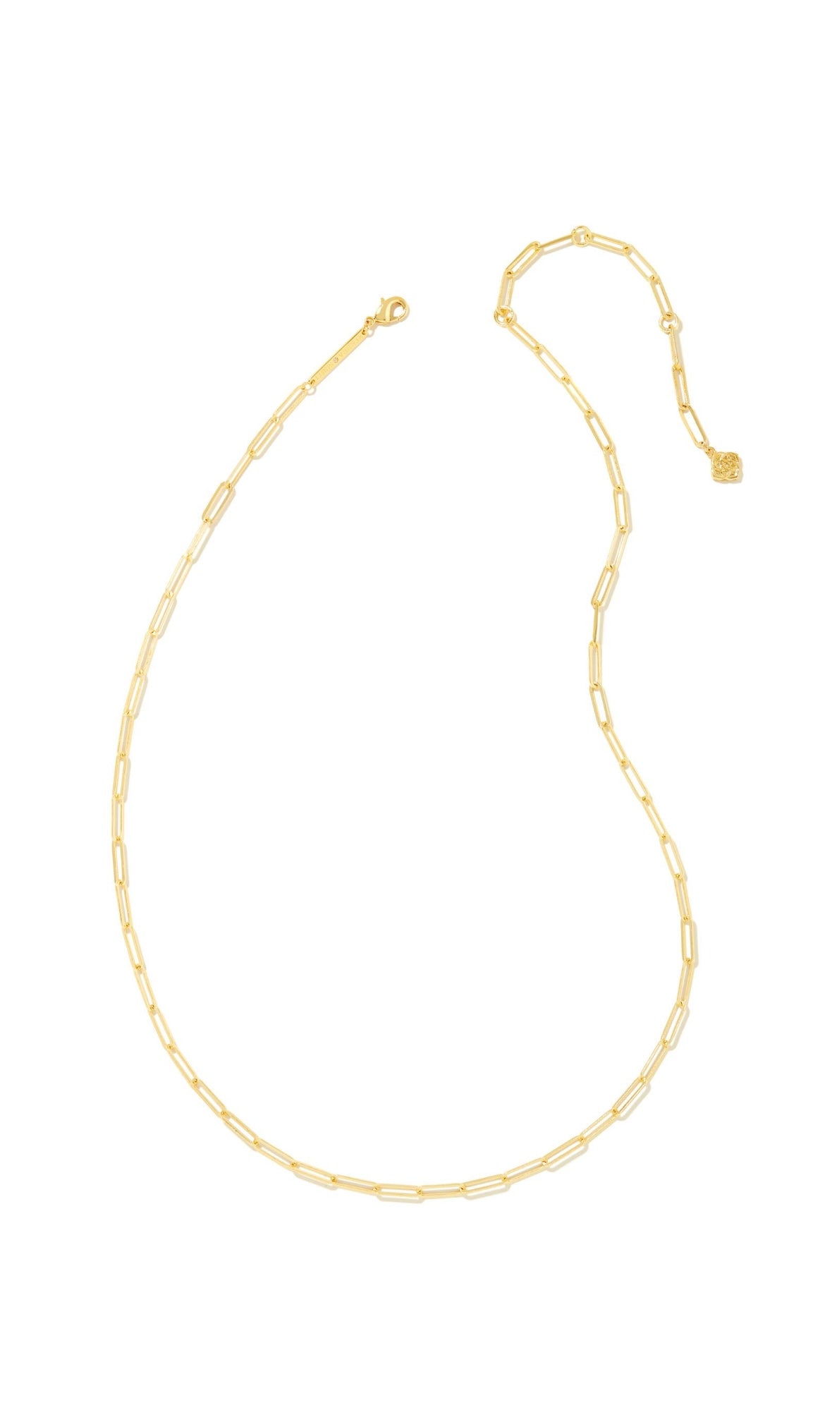 KENDRA SCOTT COURTNEY PAPERCLIP NECKLACE