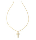 KENDRA SCOTT GRACIE CROSS PENDANT NECKLACE