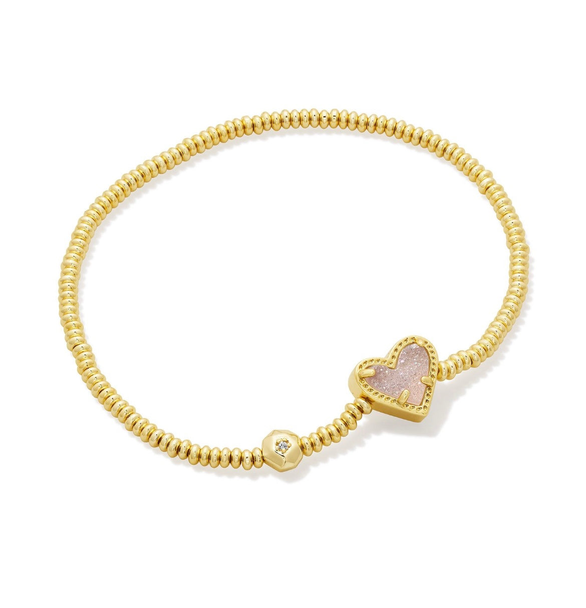 KENDRA SCOTT ARI HEART STRETCH BRACELET