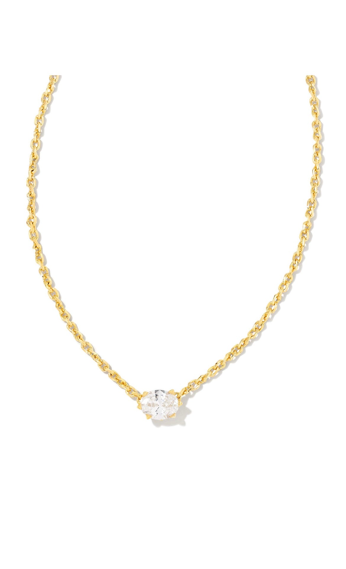 KENDRA SCOTT CAILIN CRYSTAL PENDANT NECKLACE