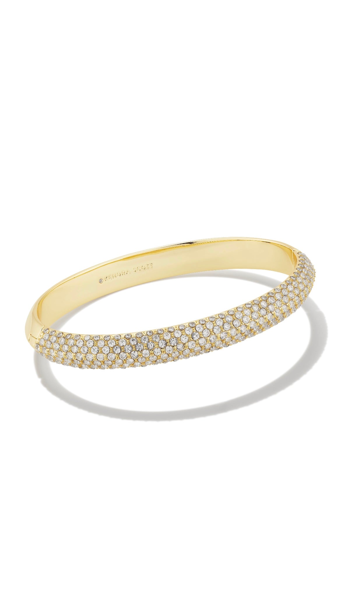 KENDRA SCOTT MIKKI PAVE BANGLE BRACELET
