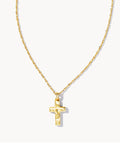 KENDRA SCOTT CROSS PENDANT NECKLACE