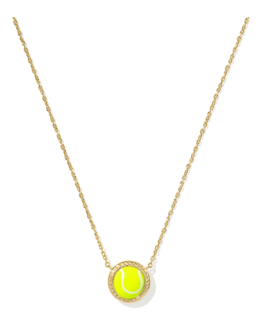 KENDRA SCOTT TENNIS SHORT PENDANT NECKLACE
