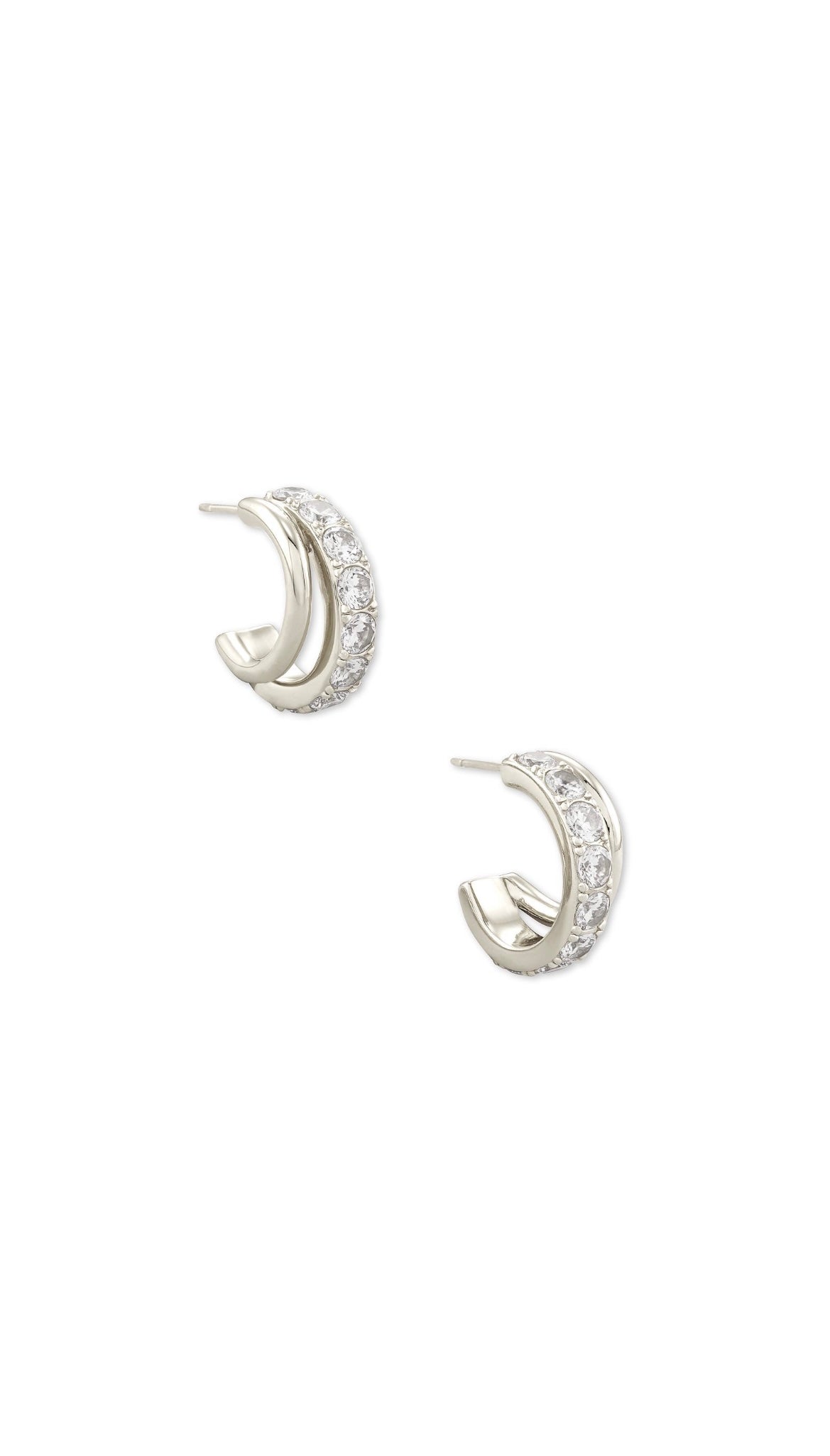 KENDRA SCOTT LIVY HUGGIE EARRINGS