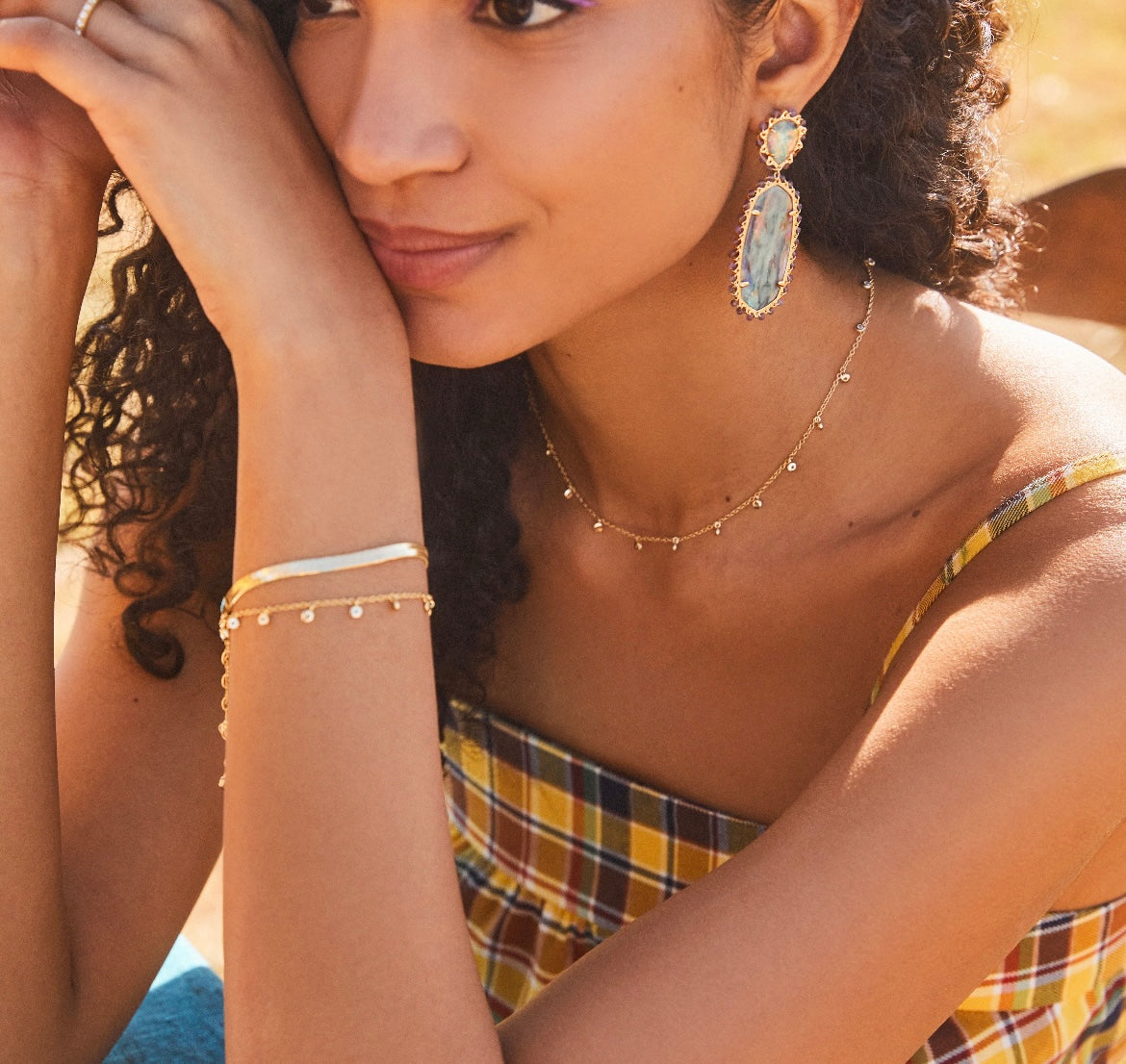 KENDRA SCOTT AMELIA CHAIN NECKLACE