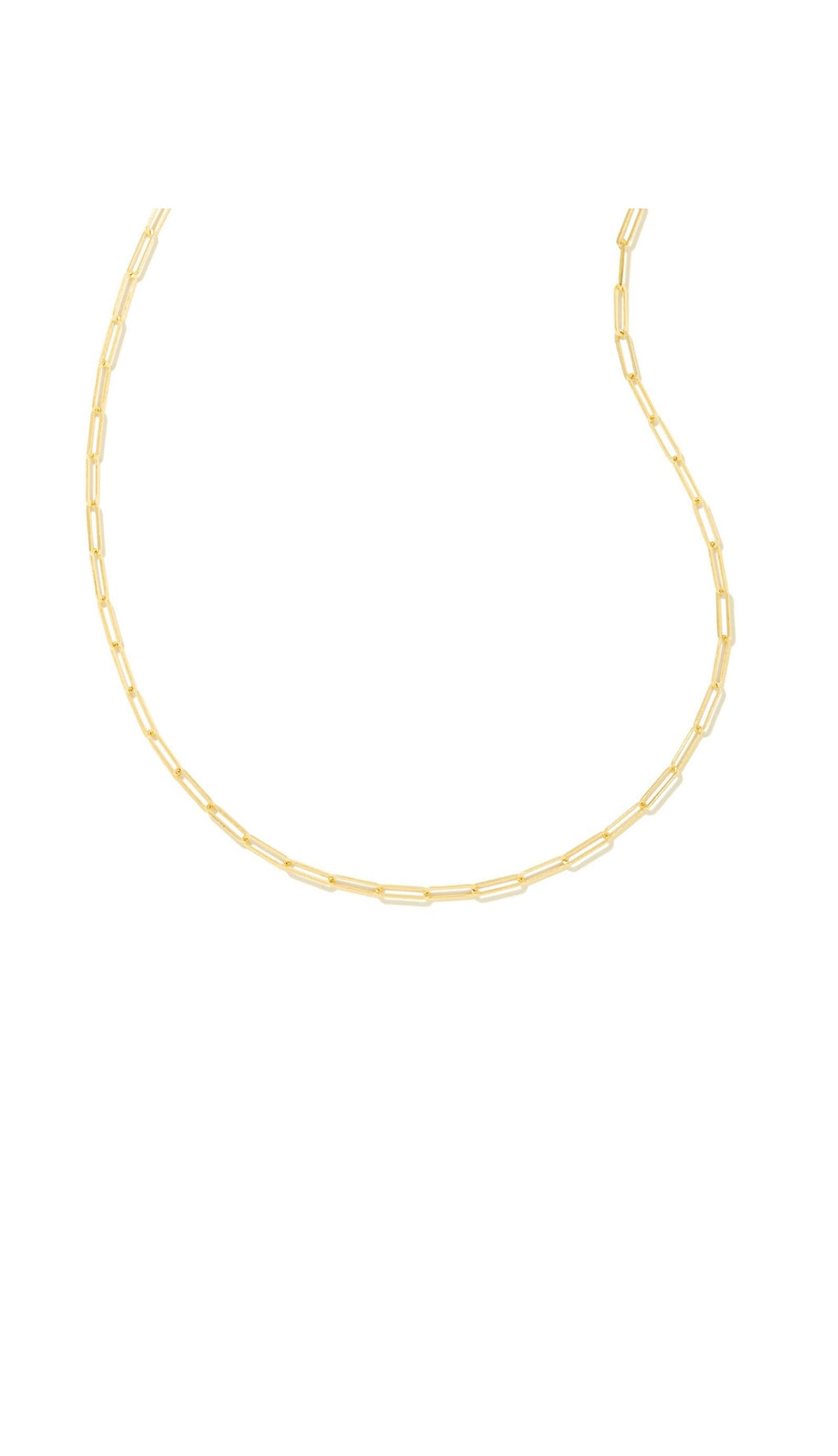 KENDRA SCOTT COURTNEY PAPERCLIP NECKLACE