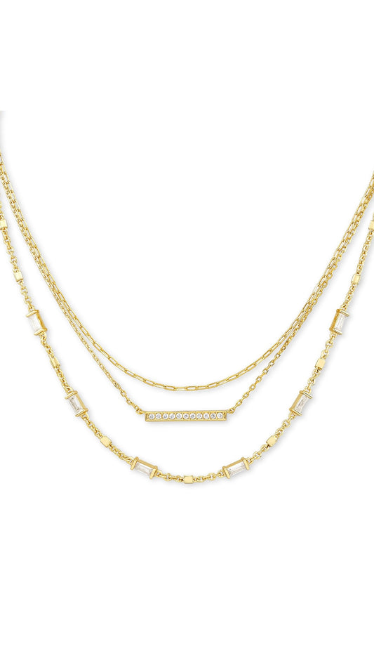 KENDRA SCOTT ADDISON MULTI STRAND NECKLACE