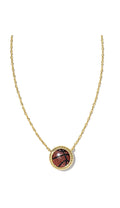 KENDRA SCOTT BASKETBALL SHORT PENDANT NECKLACE