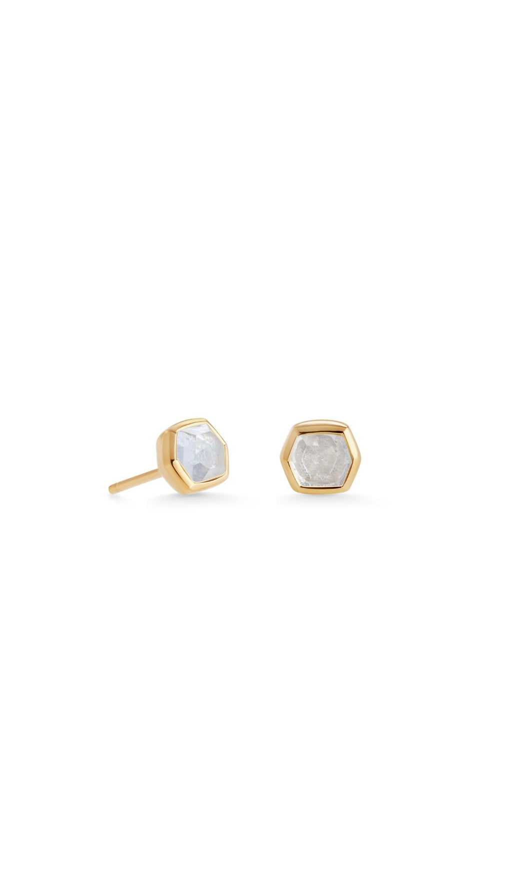 KENDRA SCOTT DAVIE EARRINGS 18K GOLD VERMEIL