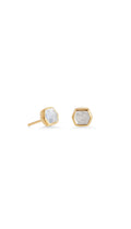 KENDRA SCOTT DAVIE EARRINGS 18K GOLD VERMEIL