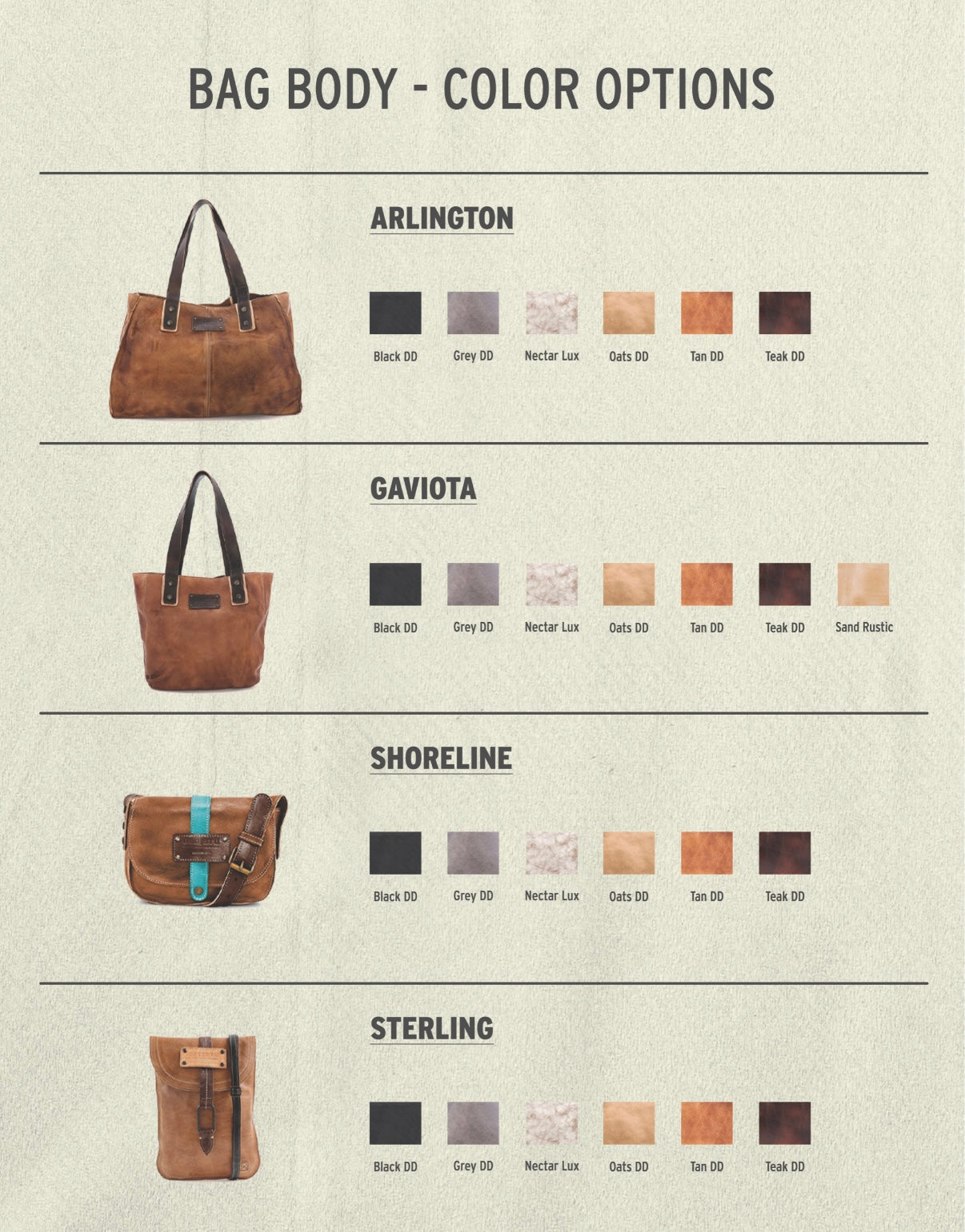 BED|STU MAKE A BAG APPOINTMENT