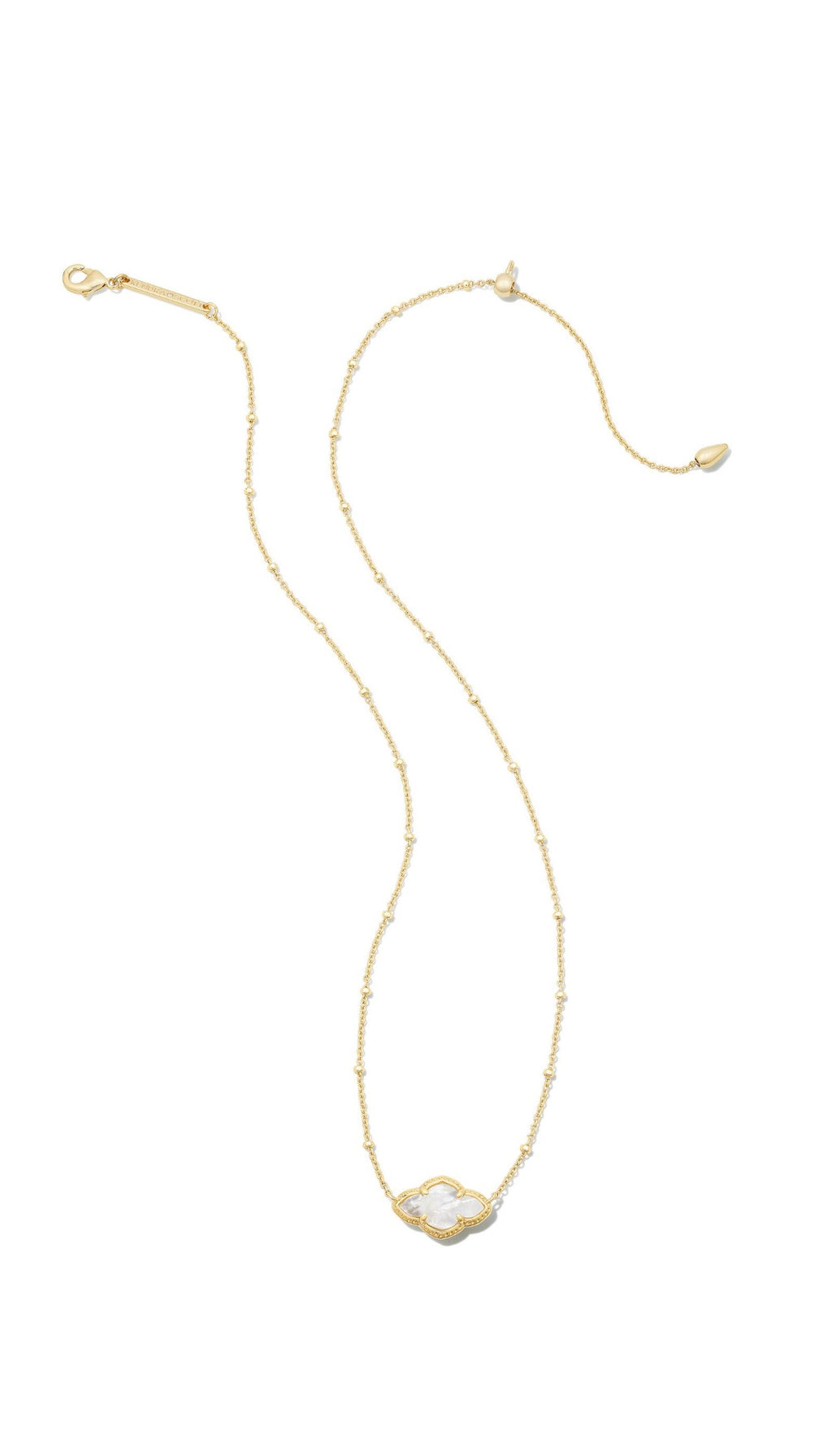 KENDRA SCOTT ABBIE CRYSTAL PENDANT NECKLACE