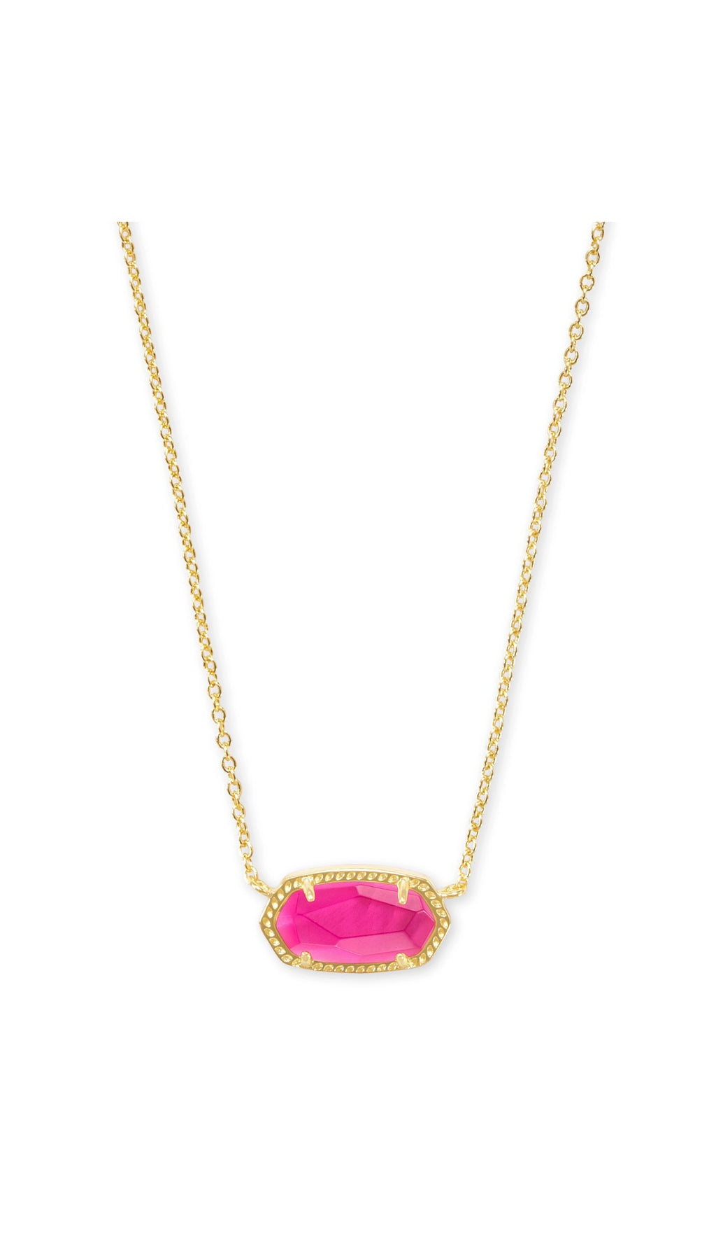 KENDRA SCOTT ELISA SHORT PENDANT NECKLACE