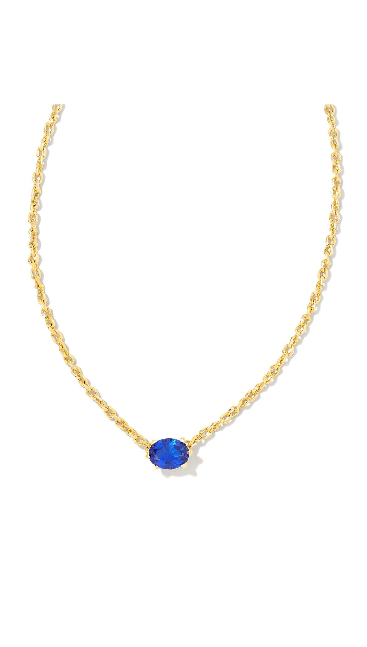 KENDRA SCOTT CAILIN CRYSTAL PENDANT NECKLACE