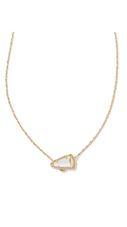 KENDRA SCOTT CHEER SHORT PENDANT NECKLACE