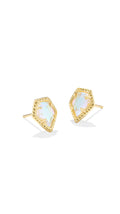 KENDRA SCOTT FRAMED TESSA STUD EARRINGS